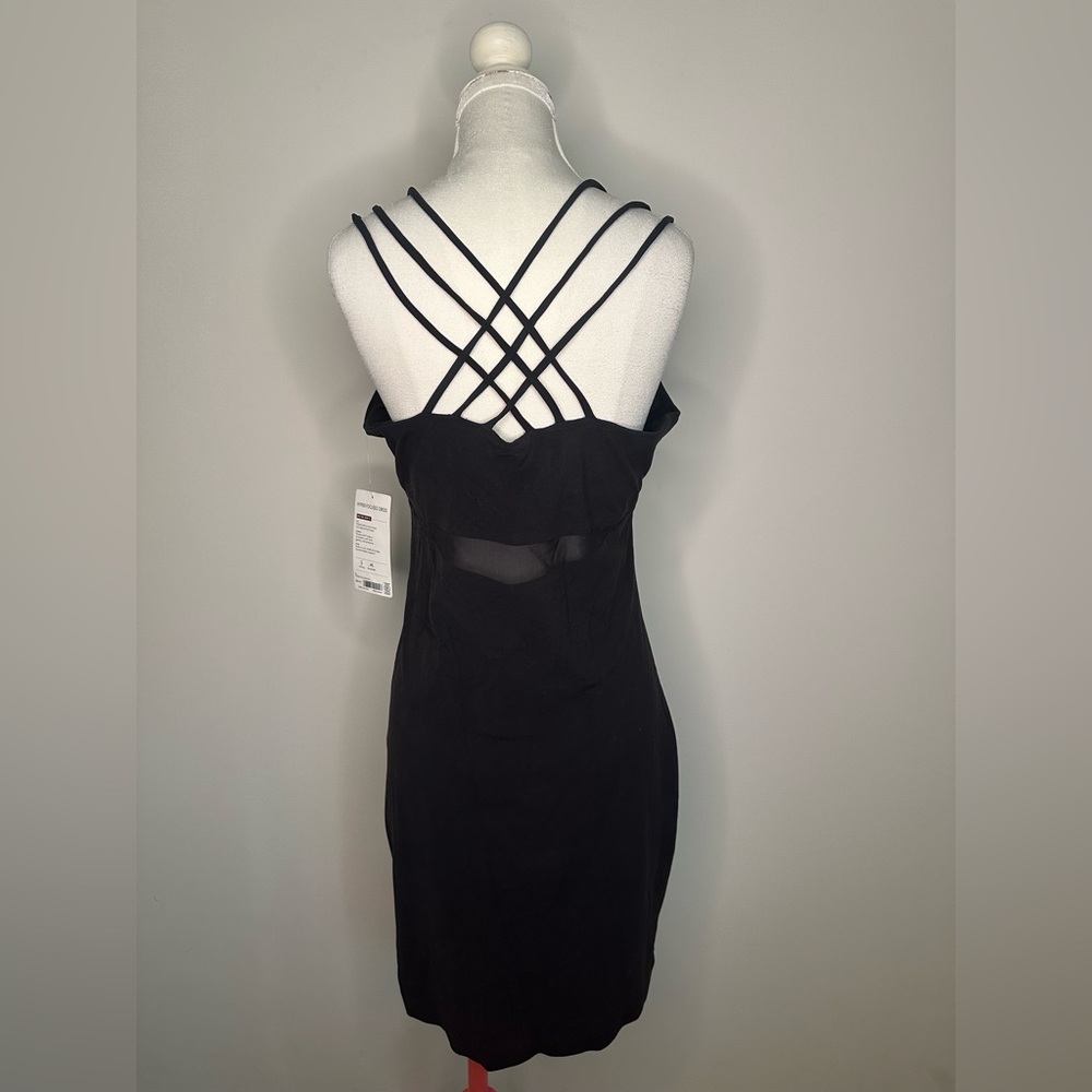 Athleta Black hyper Focused  Dress with Spaghetti Straps